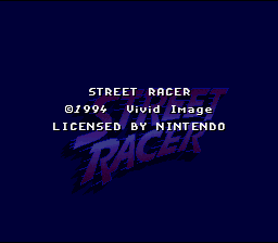 Street Racer screenshot 4 for Super Nintendo